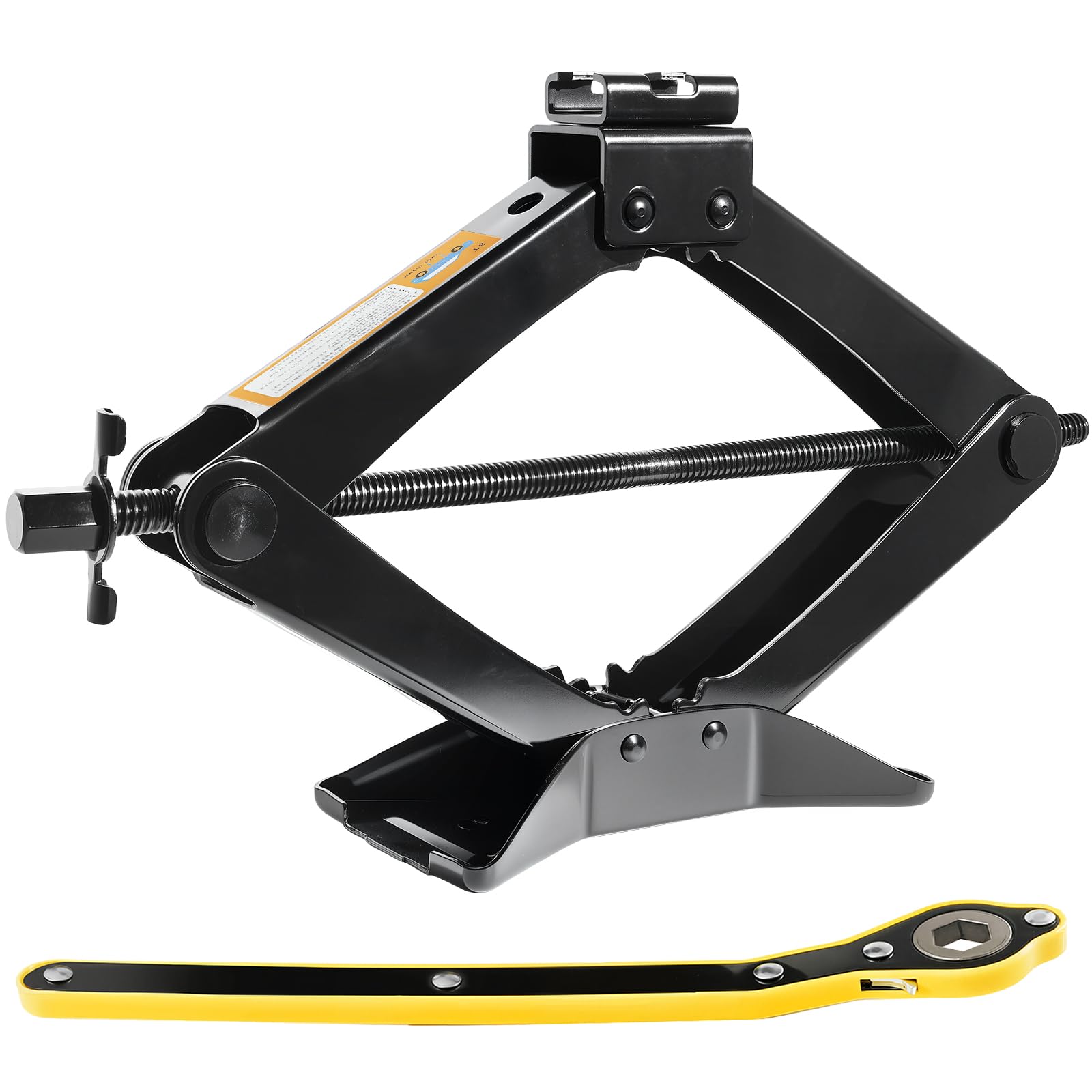 Amazon.co.jp: Sondsilen 機械式パンタジャッキ 3t 車用 ジャッキ